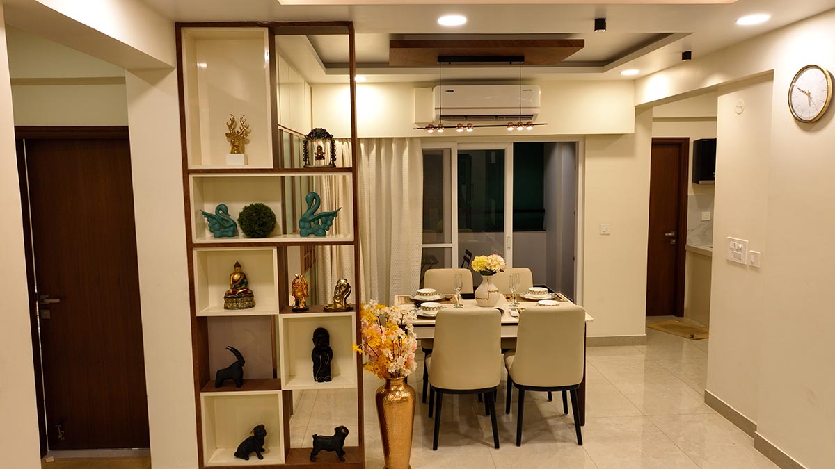 Living & dining space
