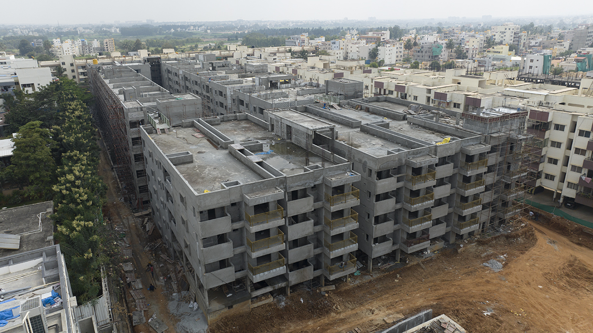 Sakthi Tranquilis Phase 2 – Aerial view of the residential complex