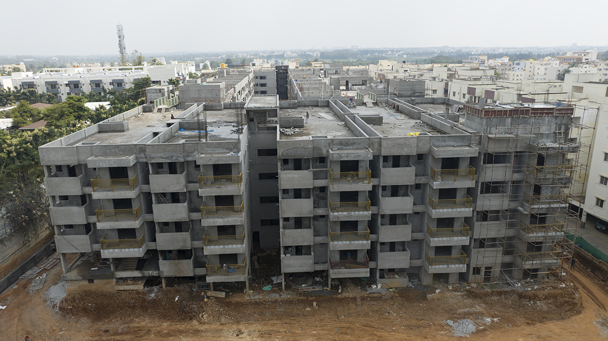 Sakthi Tranquilis Phase 2 – Aerial building view